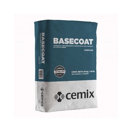 TEXTURA BASECOAT GRIS 20 KILOGRAMOS CEMIX