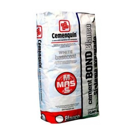 ADHESIVO CEMENT BOND BLANCO 20KG