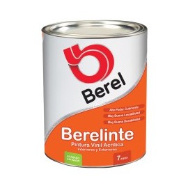 PINTURA BERELINTE SATINADO TINT 4 LTS No. 8072