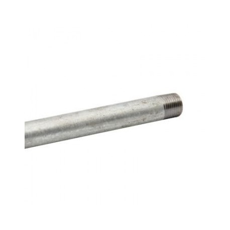 NIPLE GALVANIZADO 1/2" X 0.8M