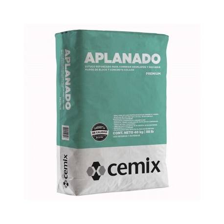 APLANADO BLANCO 40 KILOGRAMOS CEMIX