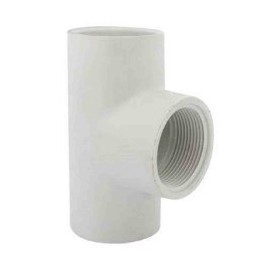 TEE PVC C/TUERCA 1-1/2" No. 35337