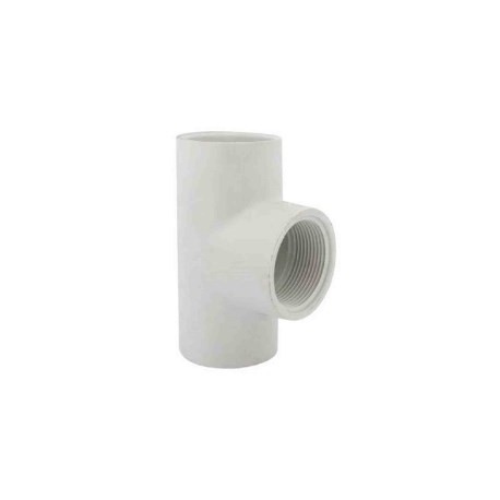 TEE PVC C/TUERCA 1-1/2" No. 35337