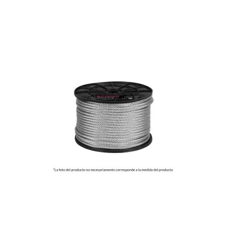 CABLE ACERADO 3/16 PULGADA 75 METROS FIERO 44206