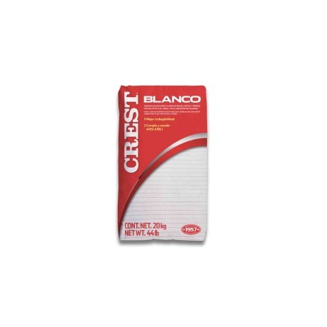 ADHESIVO CREST BLANCO C/20KG