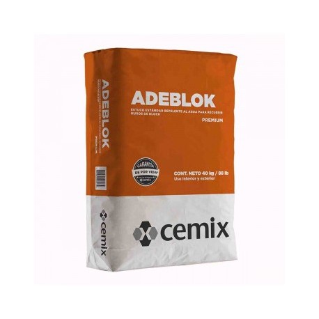 ESTUCO CREMA 40KG CEMIX