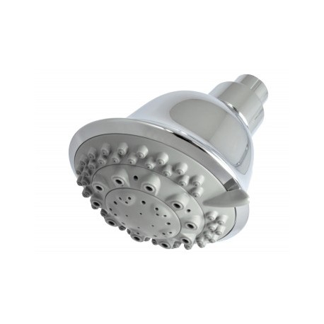 REGADERA REDONDA 5" C/7FUNCIONES CROMADA No. 44CRG