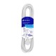 EXTENSION ELECTRICA BLANCA DOMESTICA 10 METROS...