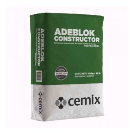 ESTUCO CONSTRUCTOR BLANCO 40 KILOGRAMOS CEMIX