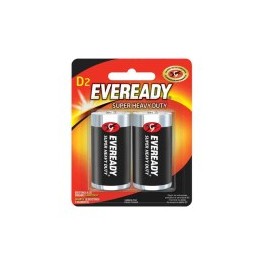 PILA EVEREADY "D" C/2 No. 1250-2