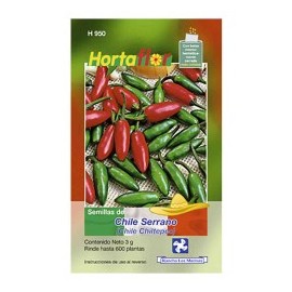 SEMILLA CHILE SERRANO No. H950