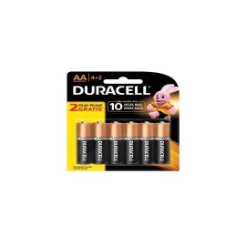 PILA DURACELL "AA" C/6 PILAS No. DAK010AA