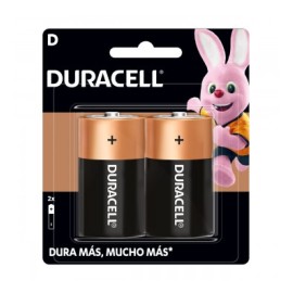 PILAS DURACELL "D" CAJA CON 2 PILAS No. DAK0500D