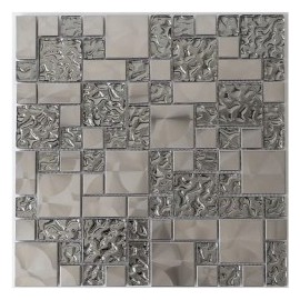 MALLA MIX NILO SILVER 30X30