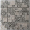 MALLA MIX NILO SILVER 30X30