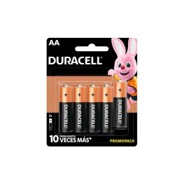 PILA DURACELL "AA" CON 5 PZAS No. DAK06BAA