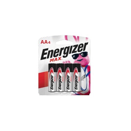 PILA ENERGIZER ALK MAX "AA" No. E91BP-4