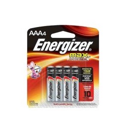 PILA ENERGIZER ALK MAX "AAA" No. E92BP-4