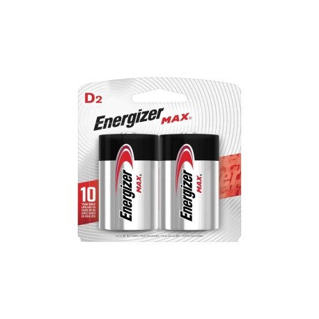 PILA ENERGIZER ALK MAX "D" No. E95BP-2