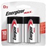 PILA ENERGIZER ALK MAX "D" No. E95BP-2
