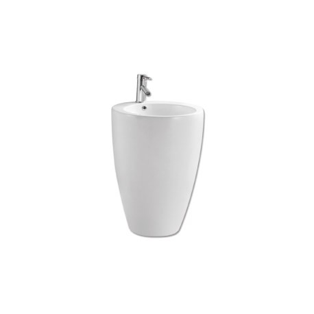 LAVABO REDONDO DE PEDESTAL 50X85X50 CENTIMETROS...