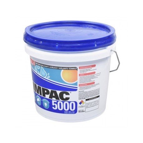 IMPERMEABILIZANTE 5000 CON FIBRA IMPAC 3.78 LT