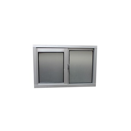 VENTANA BAS ALUM NAT 60 X 40 M B211XO