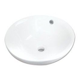 LAVABO COPA BLANCO 42.5X18 CENTIMETROS CASTEL...