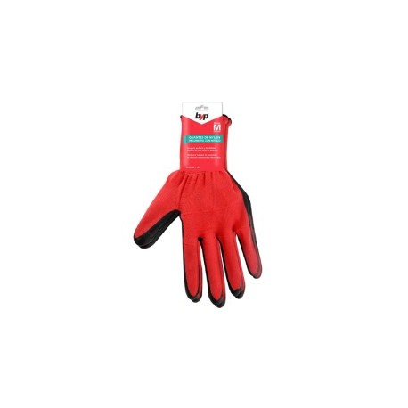 GUANTES DE NYLON NEGRO CON NITRILO MEDIANOS BYP...