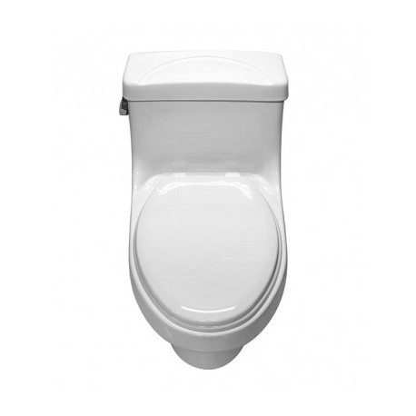 SANITARIO AVA COLOR BLANCO CON ASIENTO ONE-PIECE