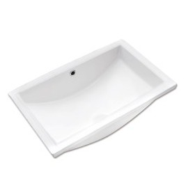 LAVABO RECTANGULAR BLANCO 55X35X19.5...