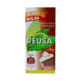 BOLSA PARA BASURA ECOLÓGICO 20 PIEZAS 55X60