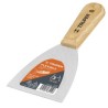 ESPATULA FLEXIBLE 3 CON MANGO DE MADERA TRUPER...