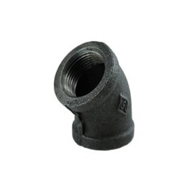 CODO NEGRO 3/4" X 45 GRADOS